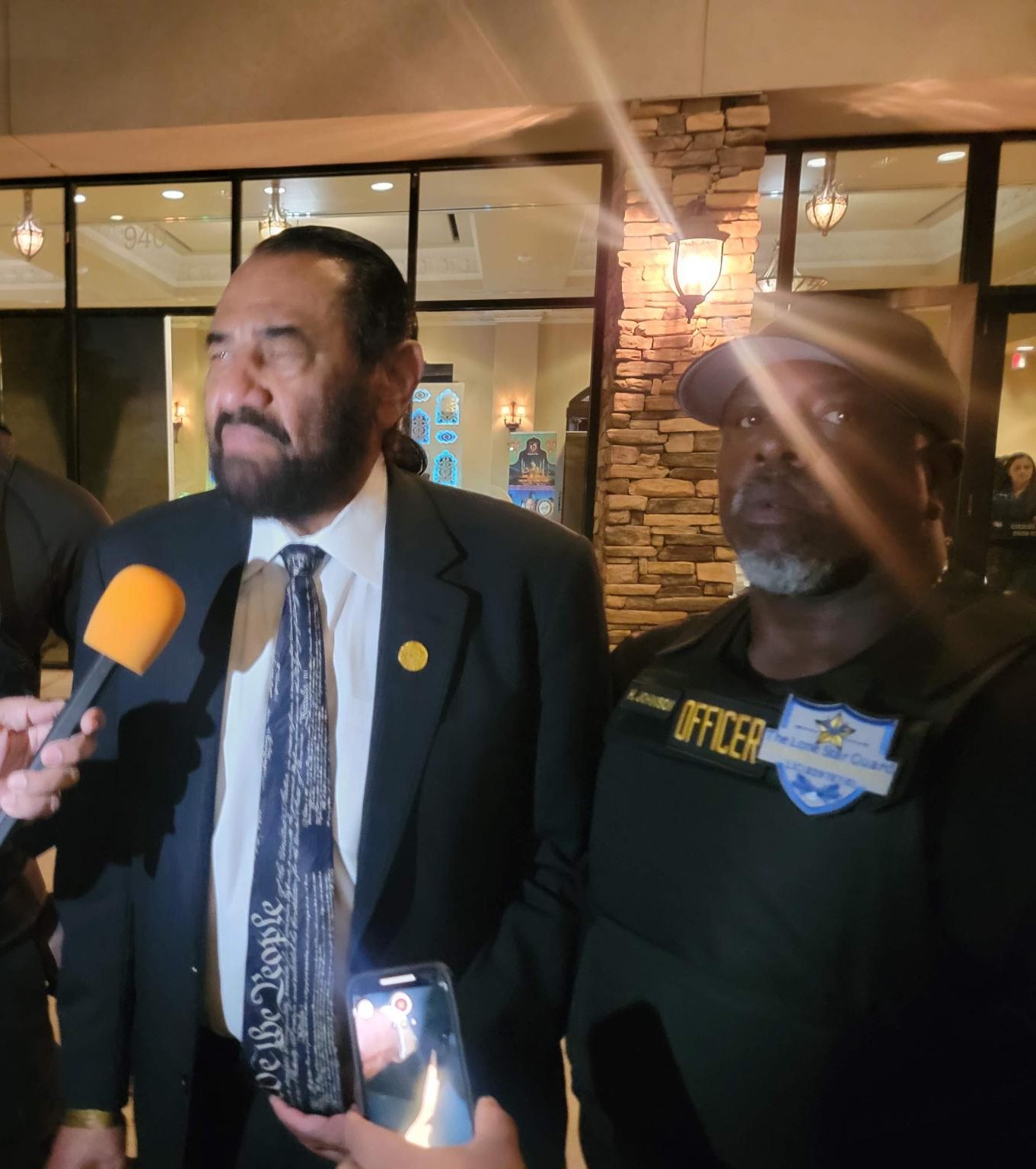 Federal political protection — Congressman Al Green